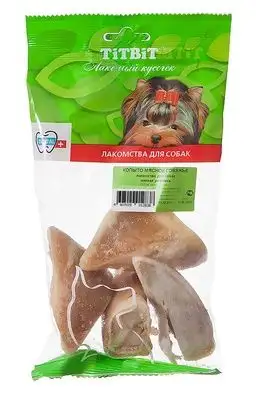 Купить titbit лакомство для собак копыто мясное говяжье