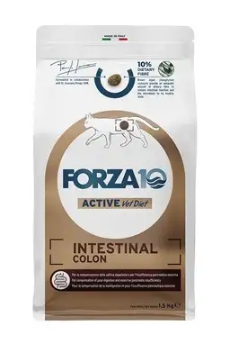 Forza10 Active VetDiet INTESTINAL COLON сухой диетический корм для взрослых кошек при хронических колитах и заболеваниях ЖКТ