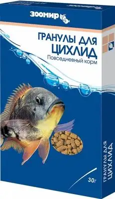 Купить ЗООМИР корм плавающие гранулы для цихлид, коробка