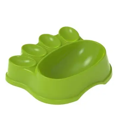 Купить green petcare миска пластиковая для собак и кошек, зеленая