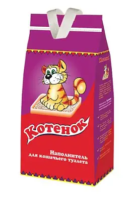 Котенок наполнитель для кошек впитывающий