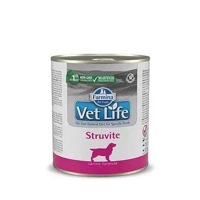 Farmina Vet Life консервы для собак для лечения и профилактики рецидивов струвитного уролитиаза (struvite)