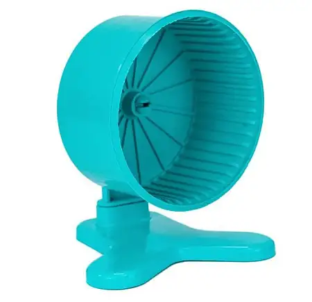 Купить homepet игрушка колесо для грызунов полузакрытое с подставкой пластиковое бирюзовое