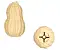 Nutty Pals Durable Peanut игрушка интерактивная для собак из натурального каучука #2