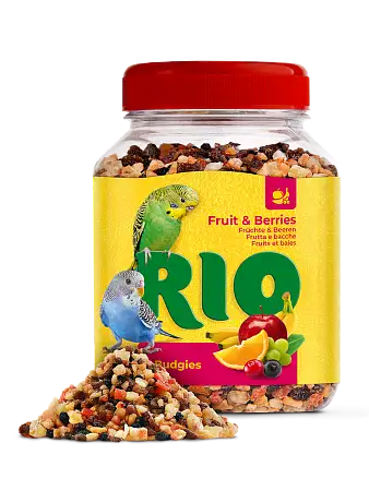Купить Рио Фруктово-ягодная смесь лакомство для волнистых попугайчиков
