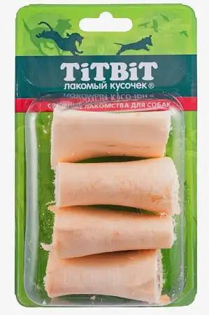 Купить titbit лакомство для собак голень баранья малая в блистере