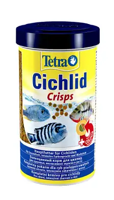Tetra Cichlid Crisps Основной корм для цихлид и крупных рыб, чипсы