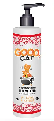 GOOD CAT Шампунь антипаразитарный для кошек и котят