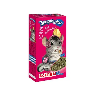 ЗООМИР Зверюшки Сухой корм для шиншилл
