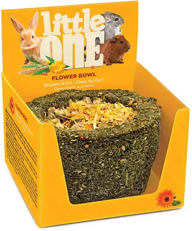Купить little one лакомство для грызунов Лукошко цветочное