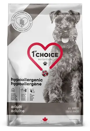 Купить 1st choice gf hypoallergenic сухой беззерновой гипоаллергенный корм для взрослых собак всех пород с уткой