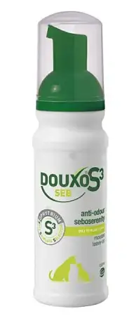 Купить douxo s3 себорегулирующий мусс для собак и кошек с жирной и шелушащейся кожей