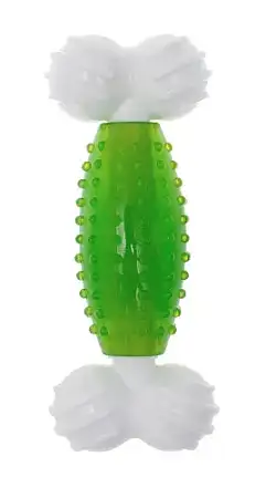 Купить canineclean игрушка для собак Косточка с ароматом мяты, нейлон/синтетическая резина, зеленая
