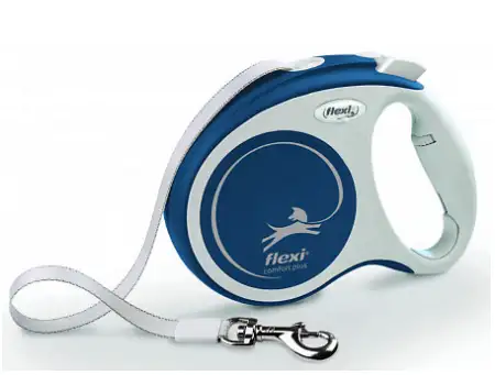 Купить flexi comfort plus рулетка ремень для собак, синяя